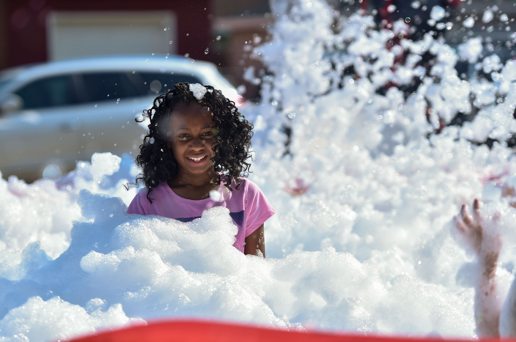 Smiles and bubbles